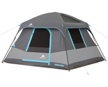 Ozark Trail 10&#39; x 9&#39; Dark Rest Frp Cabin Tent Sleeps 6 Canopy Shelter Sl... - $145.29