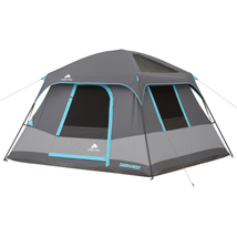 Ozark Trail 10&#39; x 9&#39; Dark Rest Frp Cabin Tent Sleeps 6 Canopy Shelter Sleeper - £113.78 GBP