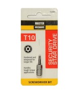 Master Mechanic 160365 1 -Inch, TX10, Torx Security Bit - $304.47 MXN