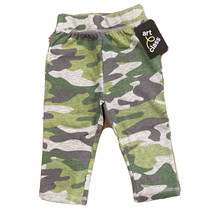 Infant Boys Camo French Terry Sweatpants Green Heather Gray 18M Art Class - £5.49 GBP