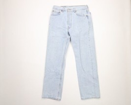 Vintage 90s Levis 501xx Mens 32x30 Distressed Button Fly Original Fit Jeans USA - £101.43 GBP