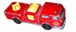 Majorette Pompier ECH 1/100 No. 207 Vintage NY Fire Dept. Small Die Cast... - £2.28 GBP