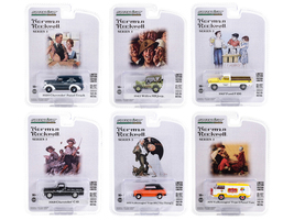 &quot;Norman Rockwell&quot; Set of 6 pieces Series 5 1/64 Diecast Model Cars by Greenlight - $68.54