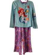 Disney Store Princess Ariel The Little Mermaid 2 Piece Pajama Set  Size ... - $15.99