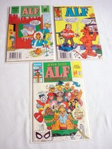 3 Alf Marvel Comics #8 Holiday Special 1989 Holiday Special 1990 Fine- 1988-1989 - £7.86 GBP