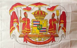 Coat of Arms  Flag Size 3&#39; x 5&#39; Hawaii - £14.92 GBP