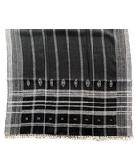 KANKU | Black Indian Wool Throw | Bhujodi Throw | Wool Blanket - $4,557.64 MXN