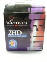 Imation 3.5&quot; Floppy Disk Diskettes 24 Disk Pack IBM Formatted 1.44MB 2HD - £18.60 GBP