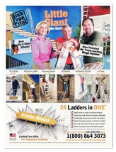 Little Giant Ladder System Robin Hartl Richard Karn 2006 Print Magazine Ad - £7.62 GBP