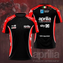 Aprilia Motorcycle Racing Streetwear Gulf T-Shirts 3D Print Men Women Summer Ove - £88.14 GBP