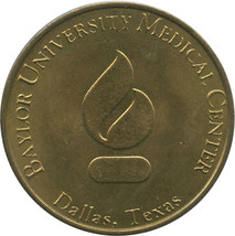 Dallas, Texas TX Baylor University Medical Center Parking No Cash Value Token - £4.12 GBP