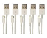 VisionTek Lightning to USB White 1 Meter Cable, 5 Pack - 900759 - $35.90