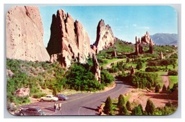 View from the South Garden of the Gods Colorado CO UNP DB Postcard Z4 - £2.30 GBP
