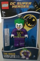 Dc Super Heroes The Joker Figure Led Lite Key Light Key Chain Lego, New Unused - £11.58 GBP