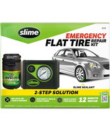 Slime Smart Spair Plus Flat Tire Repair Kit Car RV Trailer Moto SUVs Van... - €86,24 EUR