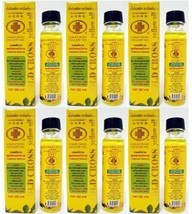 Thai  GOLD CROSS Yellow Herbal Massage Oil 24ml x 6 bottles - Ships from USA - £54.74 GBP