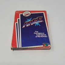 Vintage Rare Rage Card Game International Games 1983 Complete Makers of Uno - $34.64