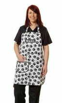 WAHL Dog Pro Paw Print Adjustable Grooming Pocket Apron Water Resistant ... - $33.55