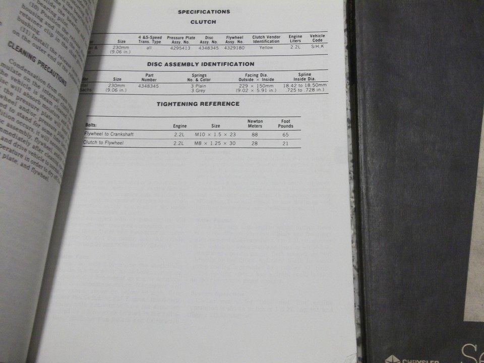 1985 Dodge Ram Van FWD Caravan Voyager Service Repair Shop Manual Set OEM Item image 2