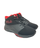 Fila Men’s Breakaway 12 Basketball Sneakers 1BM01225-014 Black/Red Size 13M - $56.99