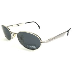 Police Sunglasses MOD.2373 COL.589 Silver Round Frames with Blue Lenses - $65.24
