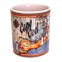 Cape Cod Lighthouse Mug and Area Map 3.75&quot; - £13.45 GBP