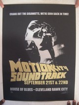 Motion City Soundtrack Poster Silkscreen House Of Blues Cleveland Sept. 21 22 - £70.39 GBP