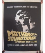 Motion City Soundtrack Poster Silkscreen House Of Blues Cleveland Sept. ... - $122.48 CAD
