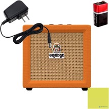 Orange Amps Crush Mini 3W Guitar Combo Amplifier Bundle With Ac Power Adapter, - £80.67 GBP