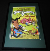 Mickey Mouse Silly Symphony Three Little Pigs Framed 11x17 Repro Poster ... - £46.65 GBP