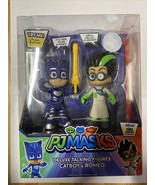 PJ Masks Catboy &amp; Romeo Deluxe Talking Action Figure 2-Pack 6&quot; Disney + ... - €16,87 EUR