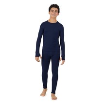 Cuddl Duds Kids Thermal Underwear Long Johns for Boys Fleece Lined Cold ... - £36.86 GBP