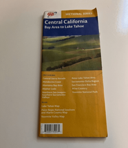 Central California Bay Lake Tahoe 2001 Travel Map AAA Yosemite National ... - £9.44 GBP