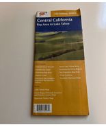 Central California Bay Lake Tahoe 2001 Travel Map AAA Yosemite National ... - £9.34 GBP