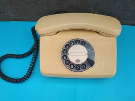 Authentic vintage rotary telephone. VEF. USSR - £32.61 GBP