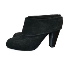 Steve Madden black suede Jan heeled boots booties Women’s Size 8.5 - $46.47 CAD