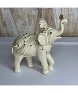 Lenox Royal Court Collectors Elephant Figurine Rhinestone Gold Accent - $63.45 CAD