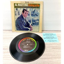 Al Martino Living a Lie Compact 33 Jukebox 7&quot; Mini LP Record Capitol SXA-2040 - $21.89