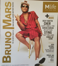 BRUNO MARS on MLife Las Vegas Magazine Winter 2017 - £8.61 GBP