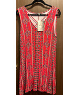 Lily Rose Red Sun Dress Womens X Large - $44.95