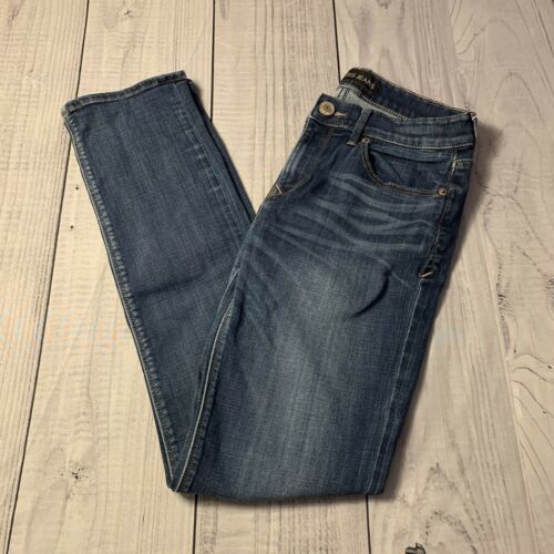 Express Skinny Jeans, Size 4R, Cotton Blend, Denim, Medium Wash