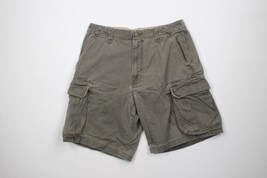 Vtg American Eagle Outfitters Mens 32 Faded Military Style Cargo Shorts Green - £39.18 GBP