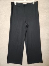 J Jill Ponte Knit Wide Leg Pants Womens XL Tall Black Pull On Stretch - £23.71 GBP