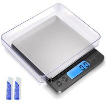 Mini Digital Kitchen Scale 3000g/0.1g - High Accuracy with LCD and Tare ... - $24.70