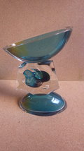VINTAGE 1996 JIM &amp; CONNIE GRANT STUDIO ART GLASS SCULPTURE  - $375.00