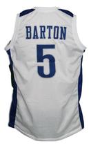 Will Barton Custom College Basketball Jersey New Sewn White Any Size image 2