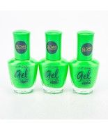 LA Girl Gel Glow Gel Like Nail Polish GNL740 Eerie Glow Blacklight Lot of 3 - $14.50