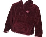Nike Faux Fur Pullover Jacket Coat Fuzzy Womens Size Medium With Hood &amp; ... - $22.20