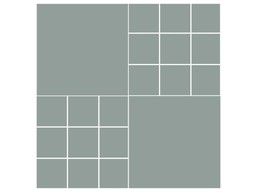 Mexican Mission Cement Tile Solid Handcrafted 10 sqf - Taupegray - 8x8&quot; - $2,248.15 MXN