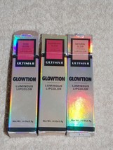 Ultima II Glowtion Luminous Lipcolor CHOOSE YOUR COLOR Lipstick .14 oz N... - $12.99